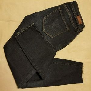 Abercrombie crop jeans